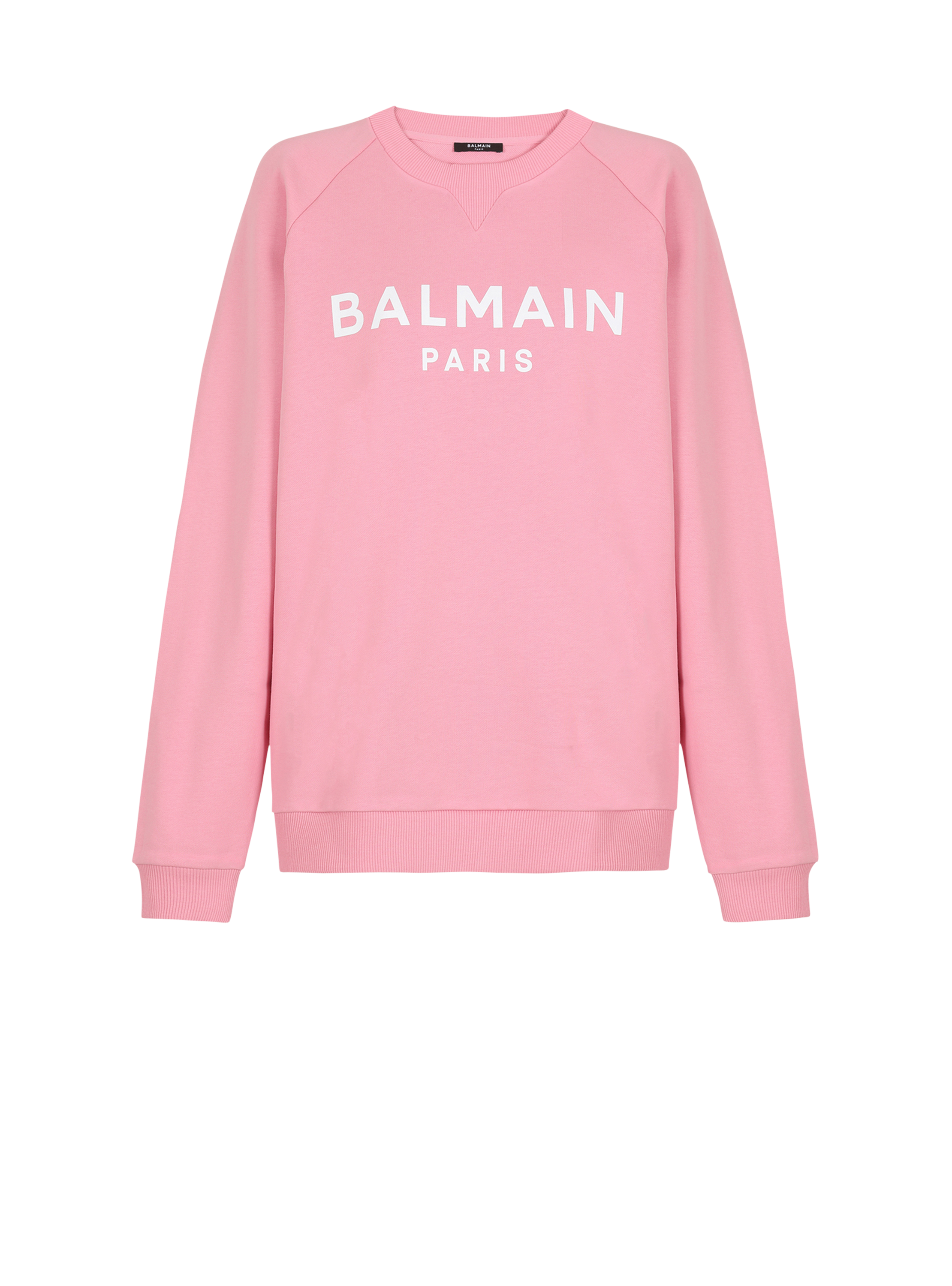Eco-designed cotton sweatshirt with 