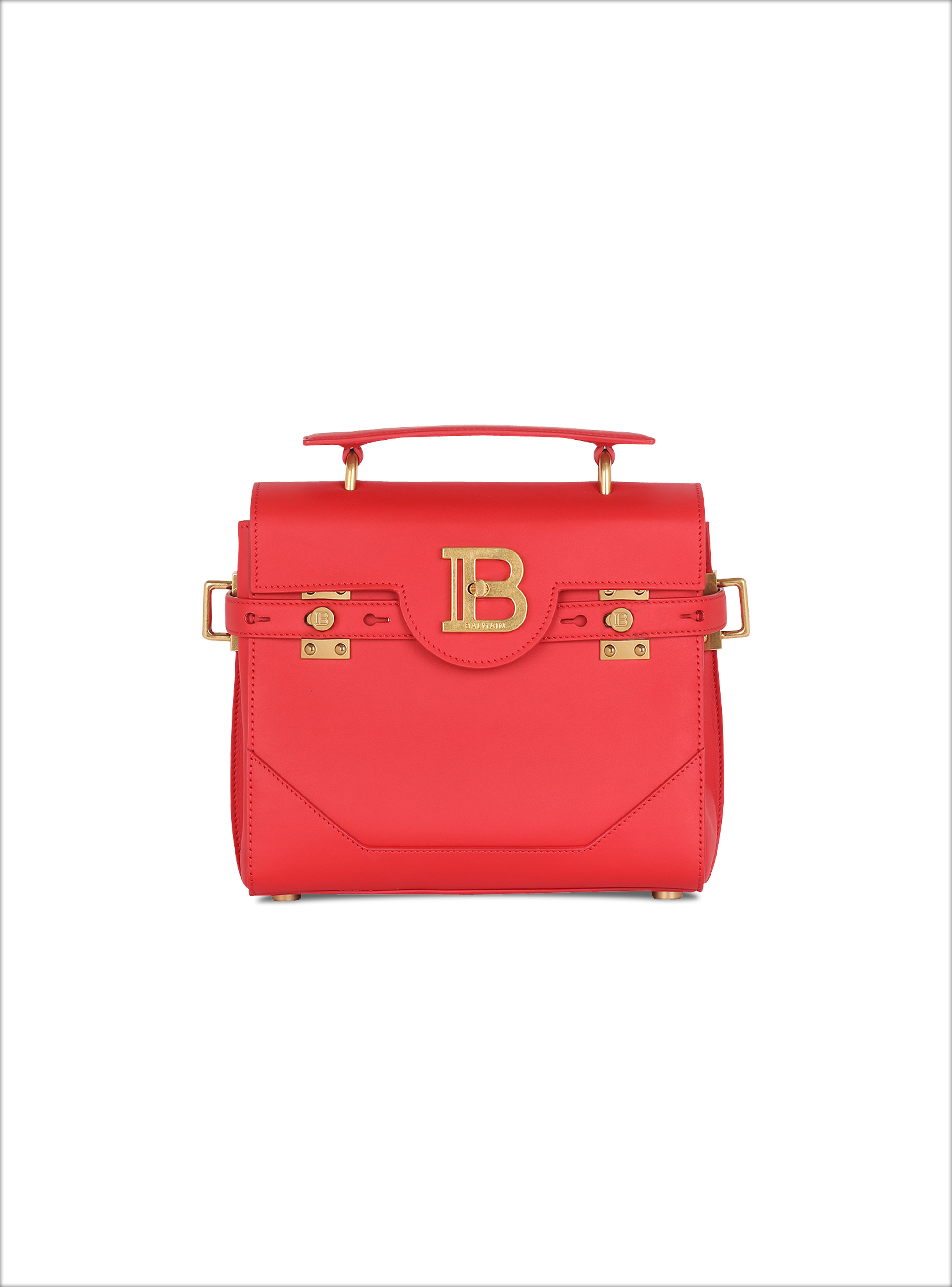 Quilted leather B-Buzz 23 bag - Women | BALMAIN