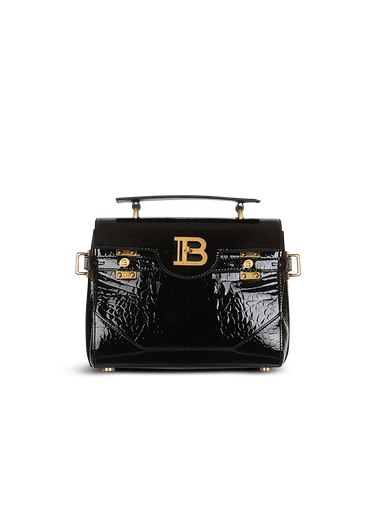Crocodile-embossed leather B-Buzz 23 bag