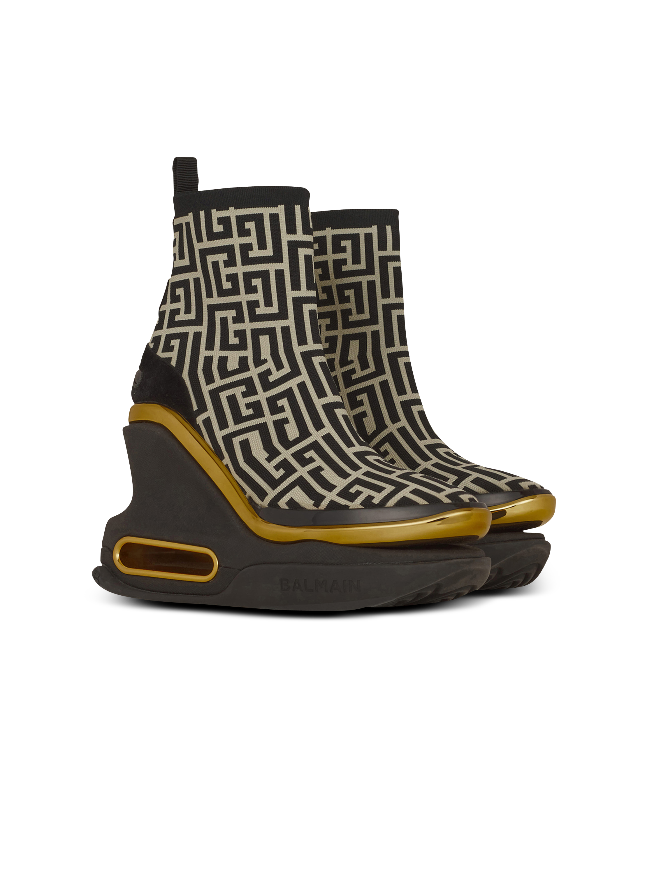 balmain sock trainers