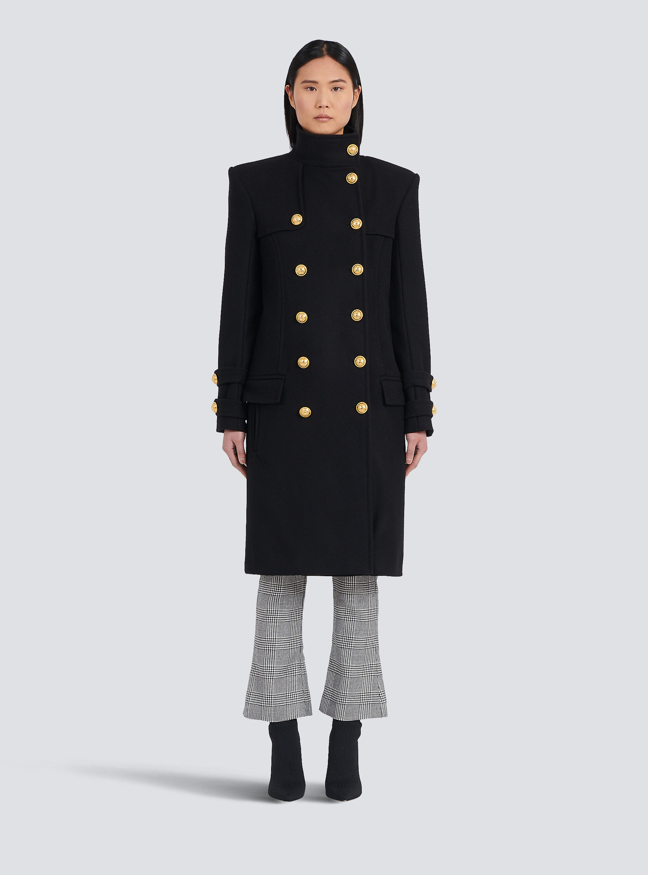 Designer Winter Coat Collection | BALMAIN