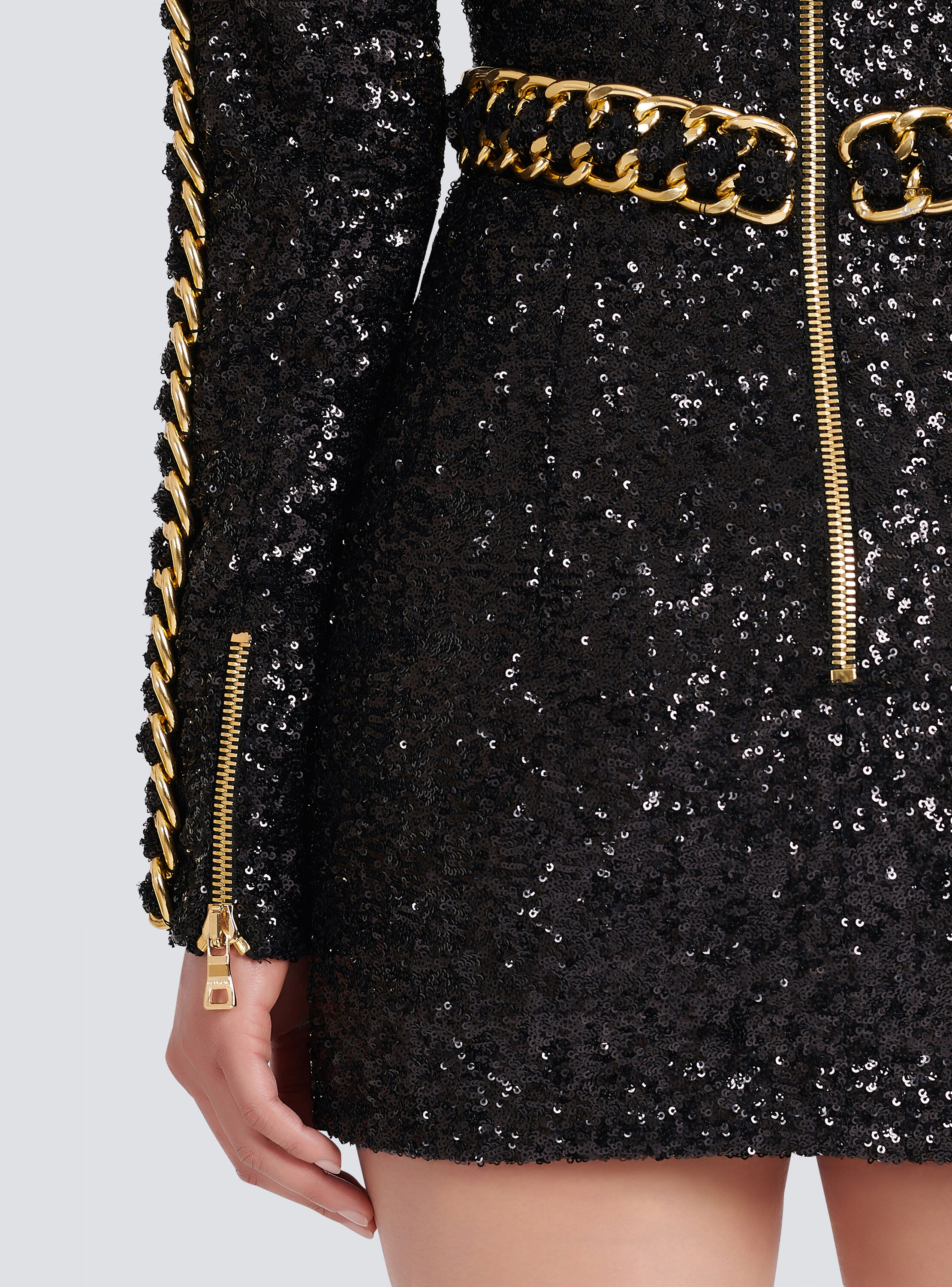 Short embroidered dress