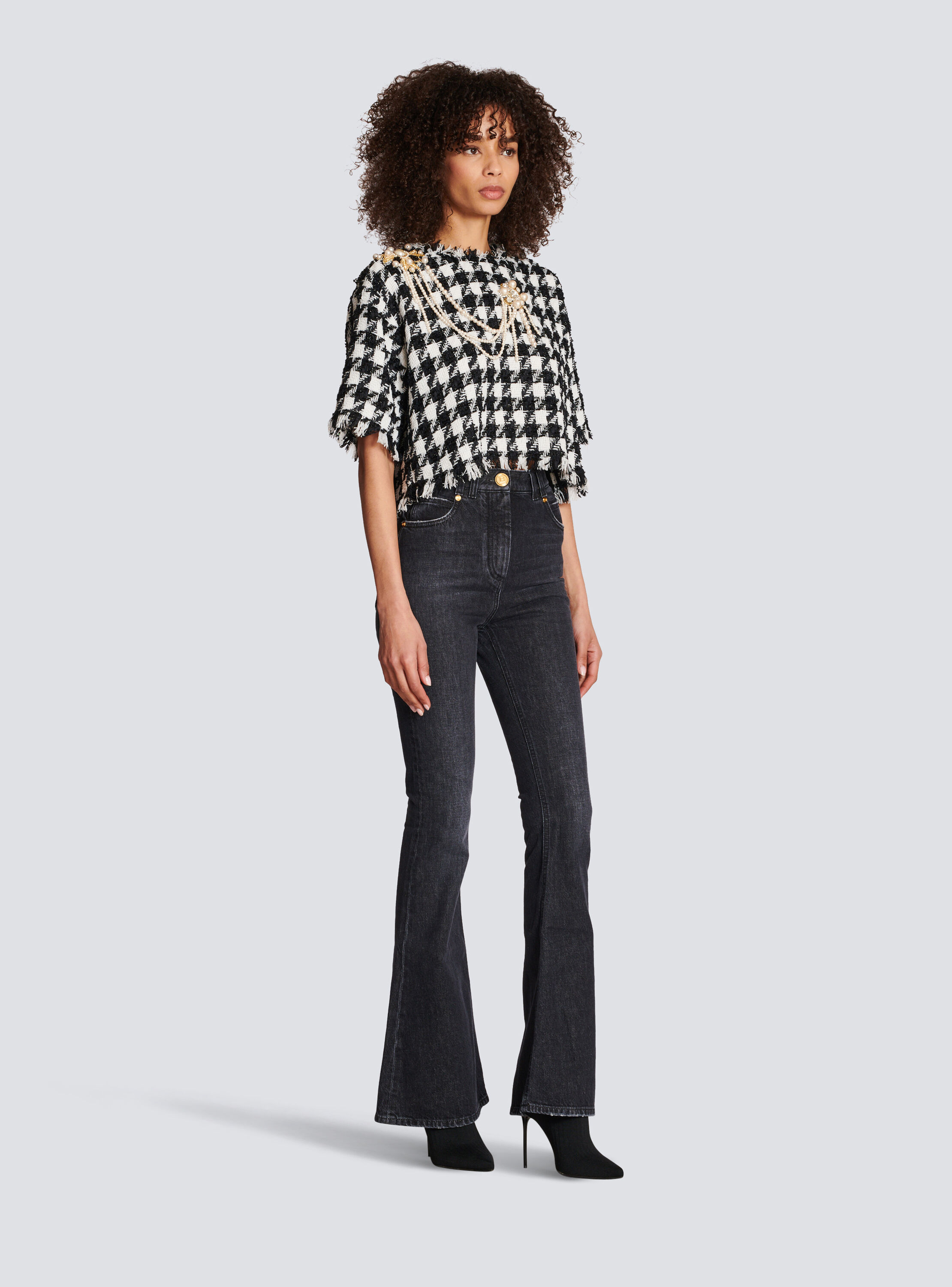 Eco-designed bootcut jeans - Women 