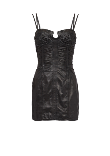 Short  leather dress