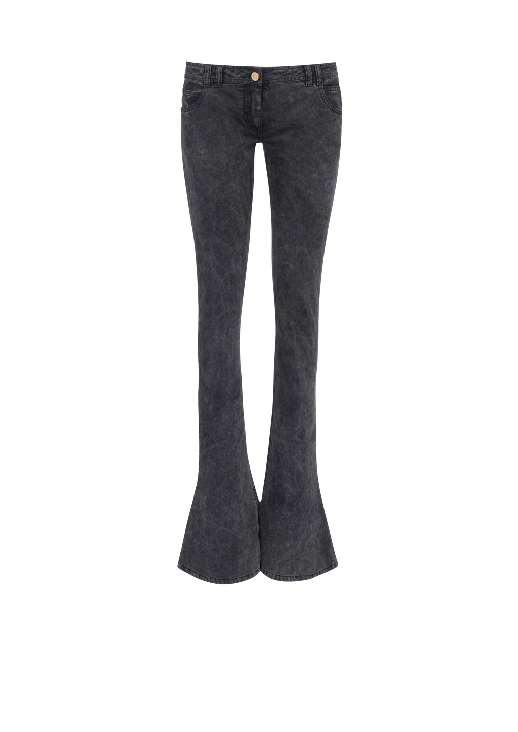Bootcut jeans, black, hi-res