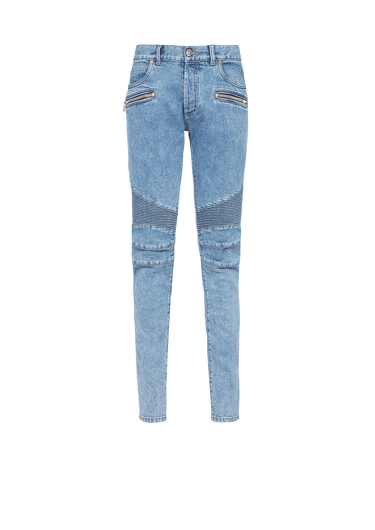 HIGH SUMMER CAPSULE - Slim cut cotton jeans