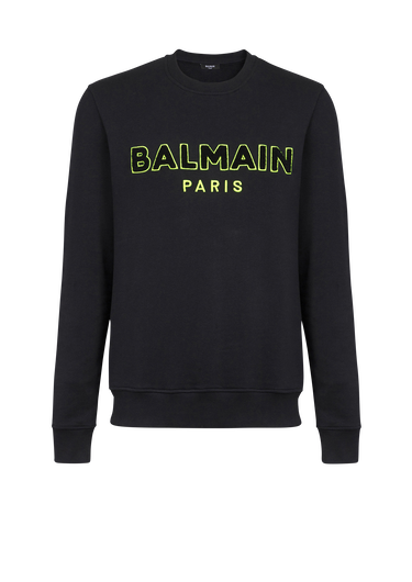 Capsule After ski - cotton sweatshirt with Balmain logo print